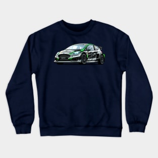 Ford Fiesta WRX Rallycross Crewneck Sweatshirt